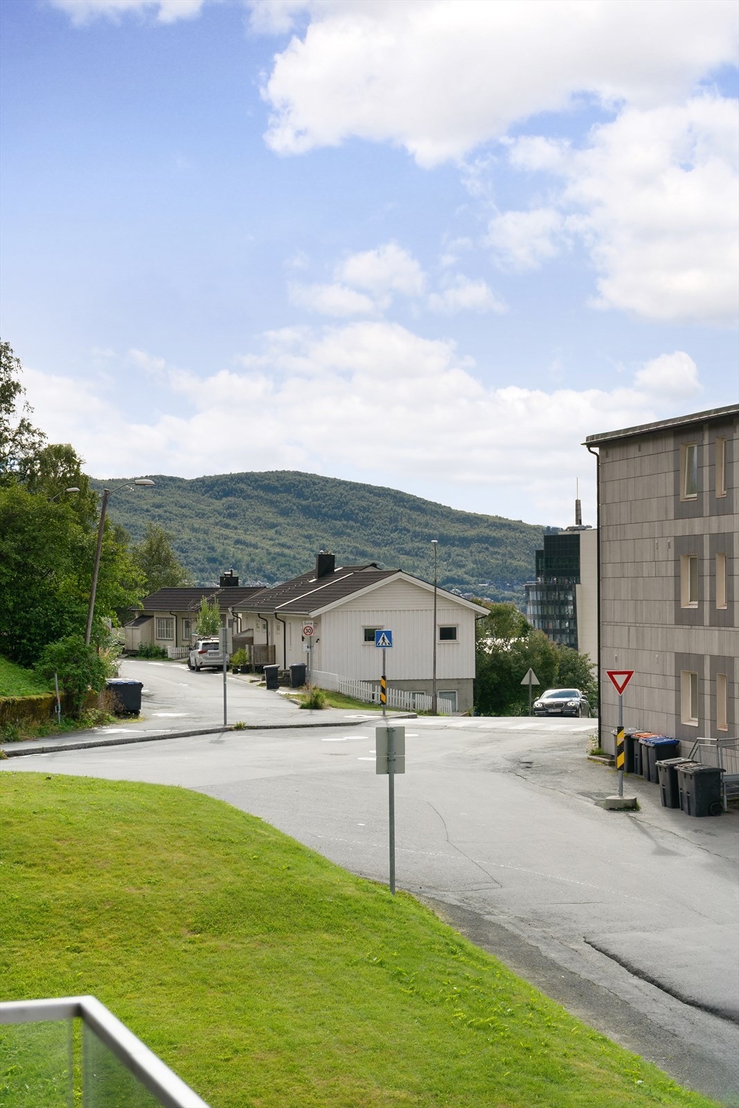 Utsikt fra balkong Galleribilde