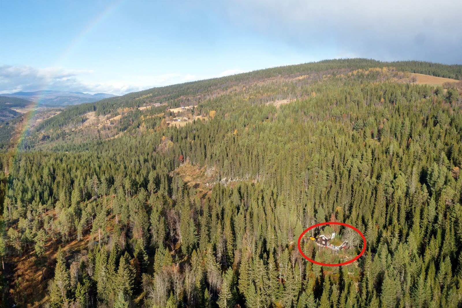 Oversiktsbilde med markering Galleribilde