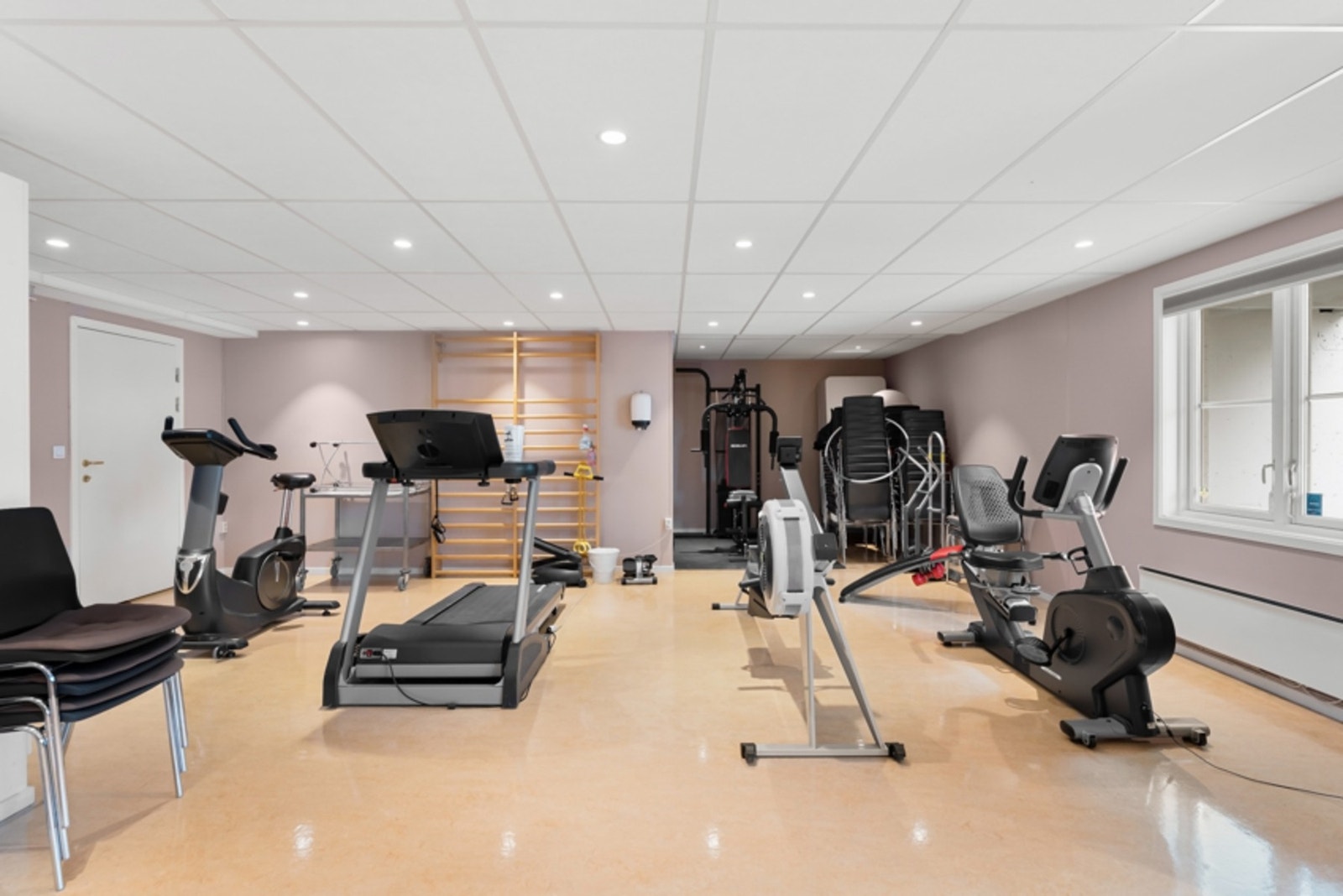 Trimrom - brukes også som film/møterom Galleribilde