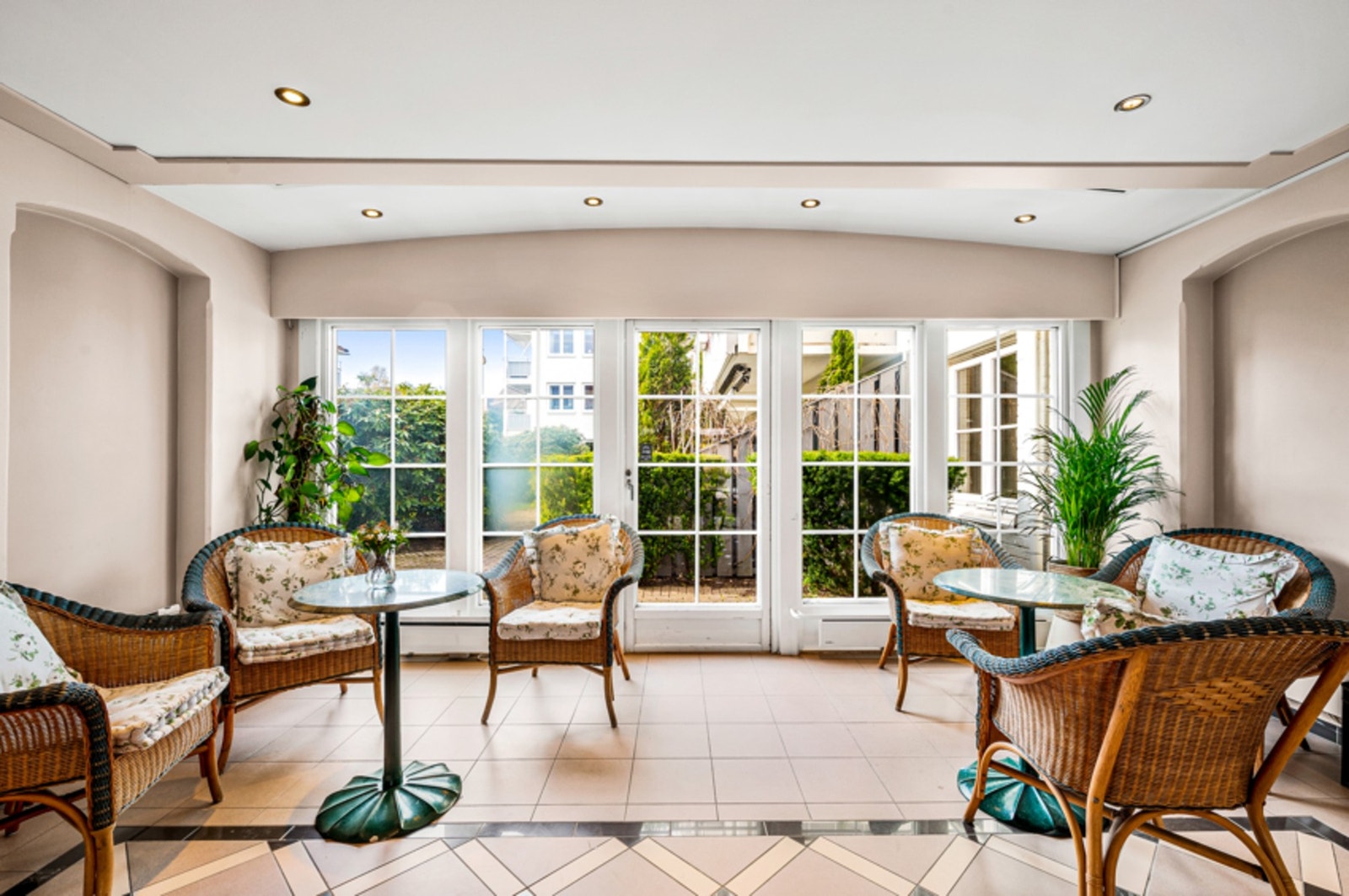 Fellesarealene er perfekt for større sammenkomster eller bare for å slå av en prat med naboen. Galleribilde