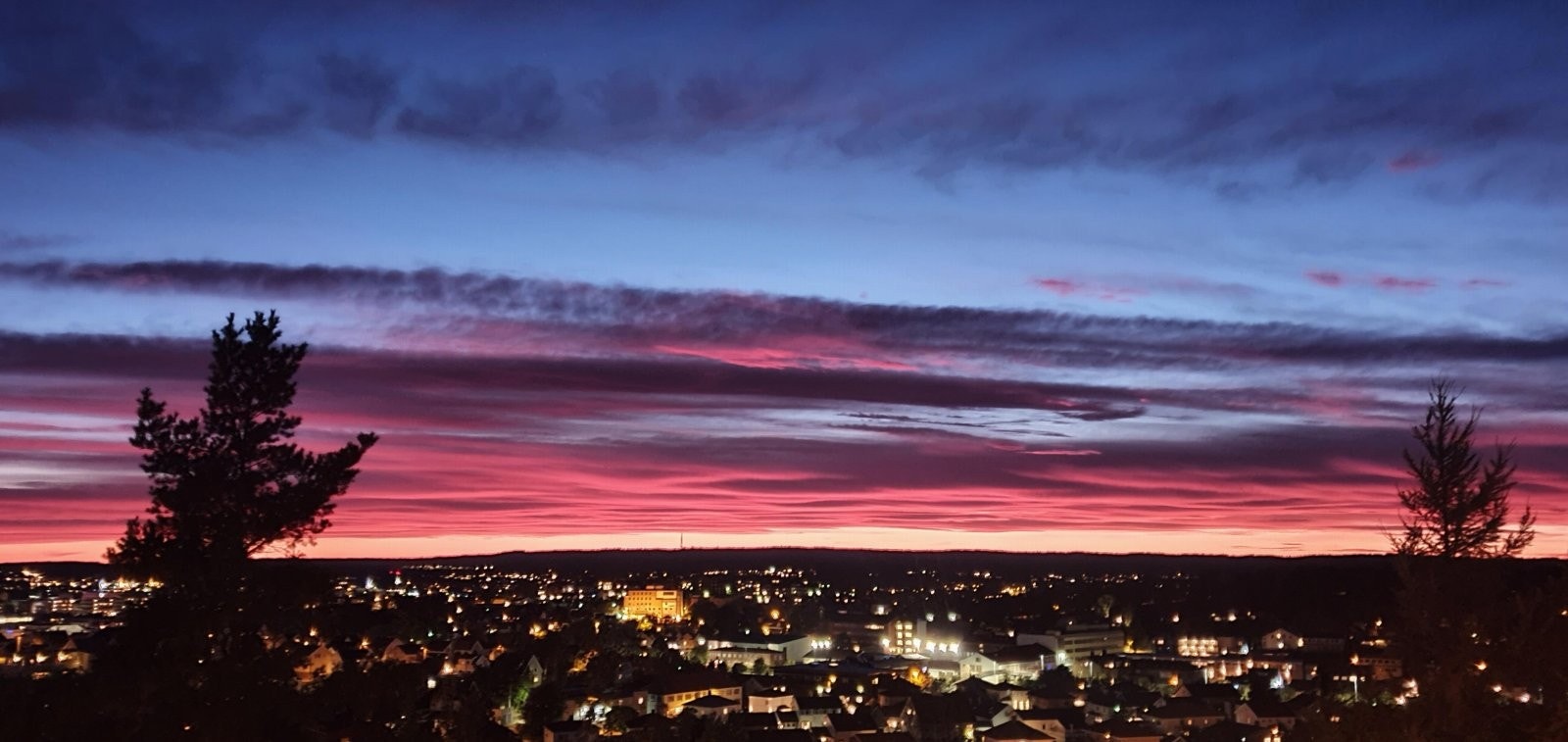 Solnedgang 3 privat Galleribilde