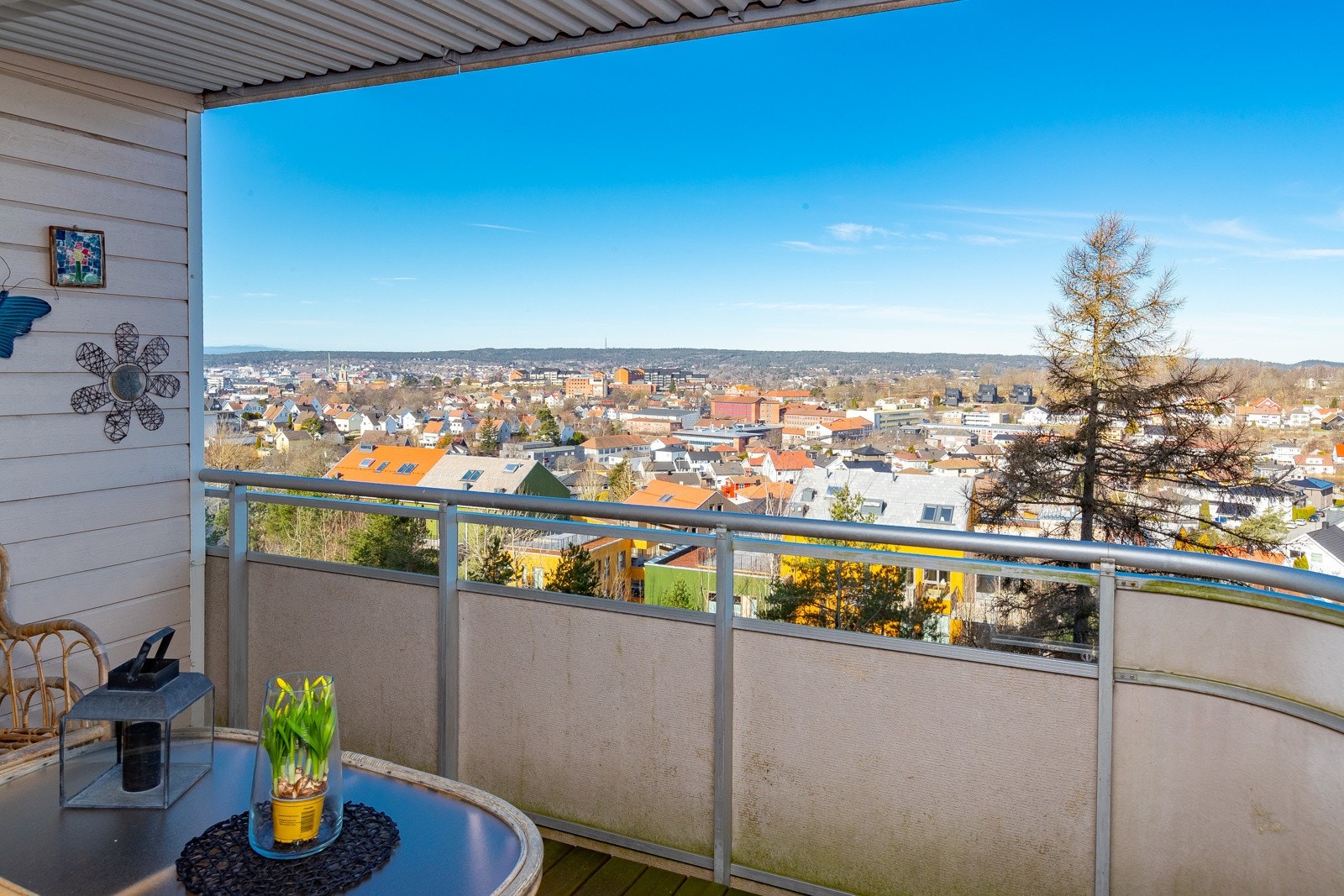 Flott utsikt Galleribilde