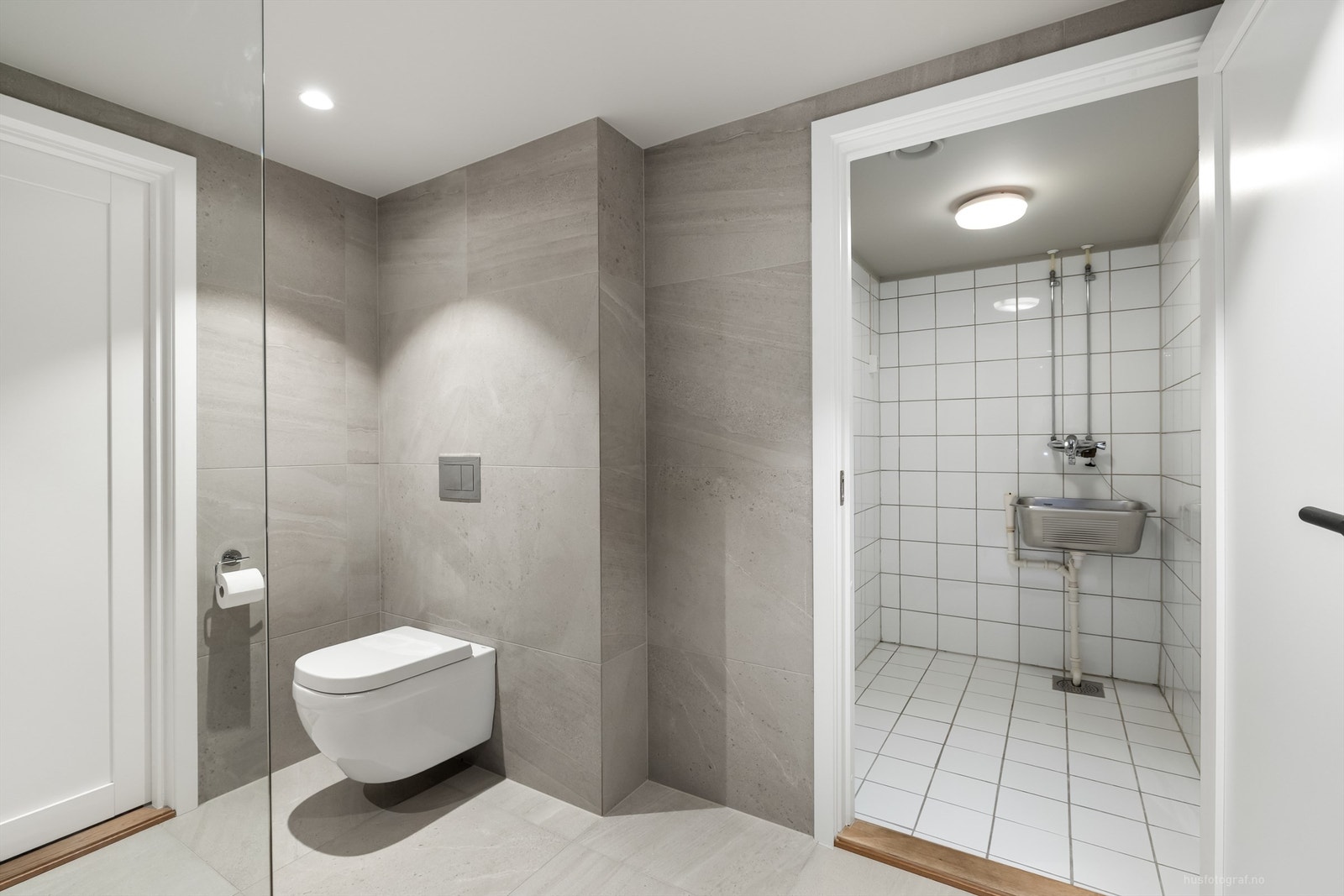 Fra badet hat du adkomst til boligens vaskerom Galleribilde