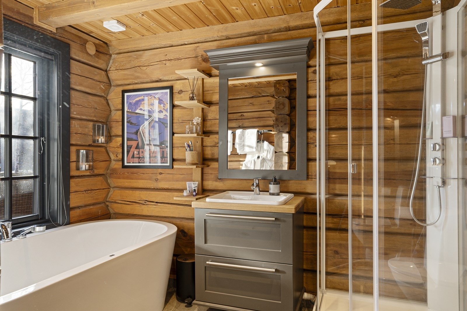 Flislagt gulv med varmekabler Galleribilde