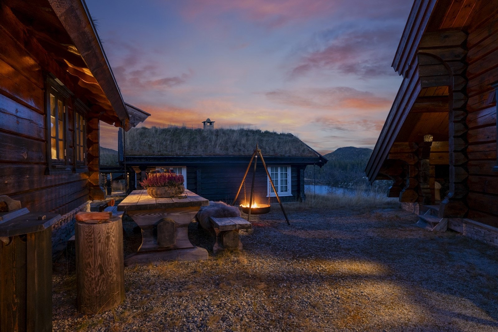 Usjenert og herlig tun Galleribilde