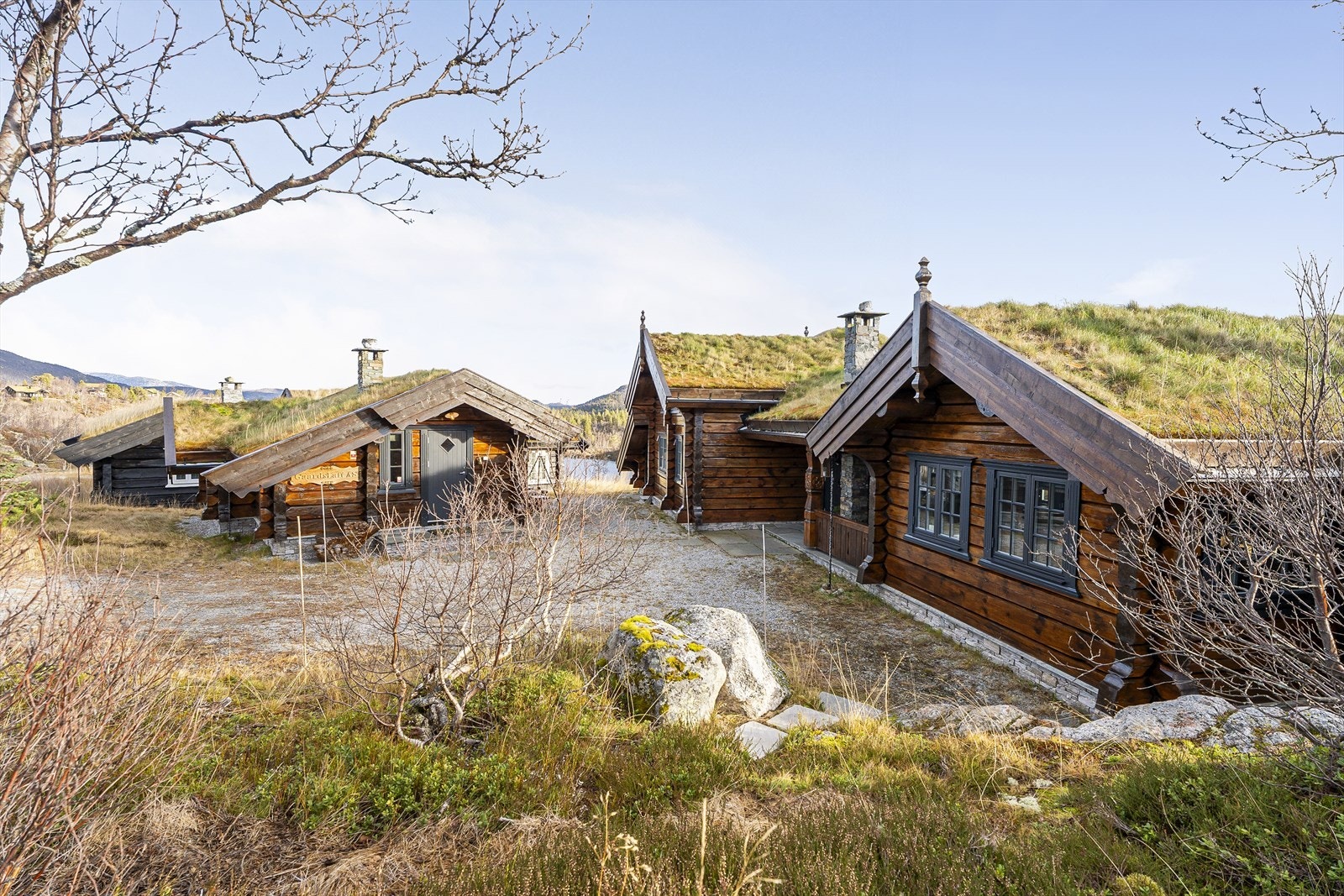 Gode parkeringsmuligheter på egen tomt Galleribilde