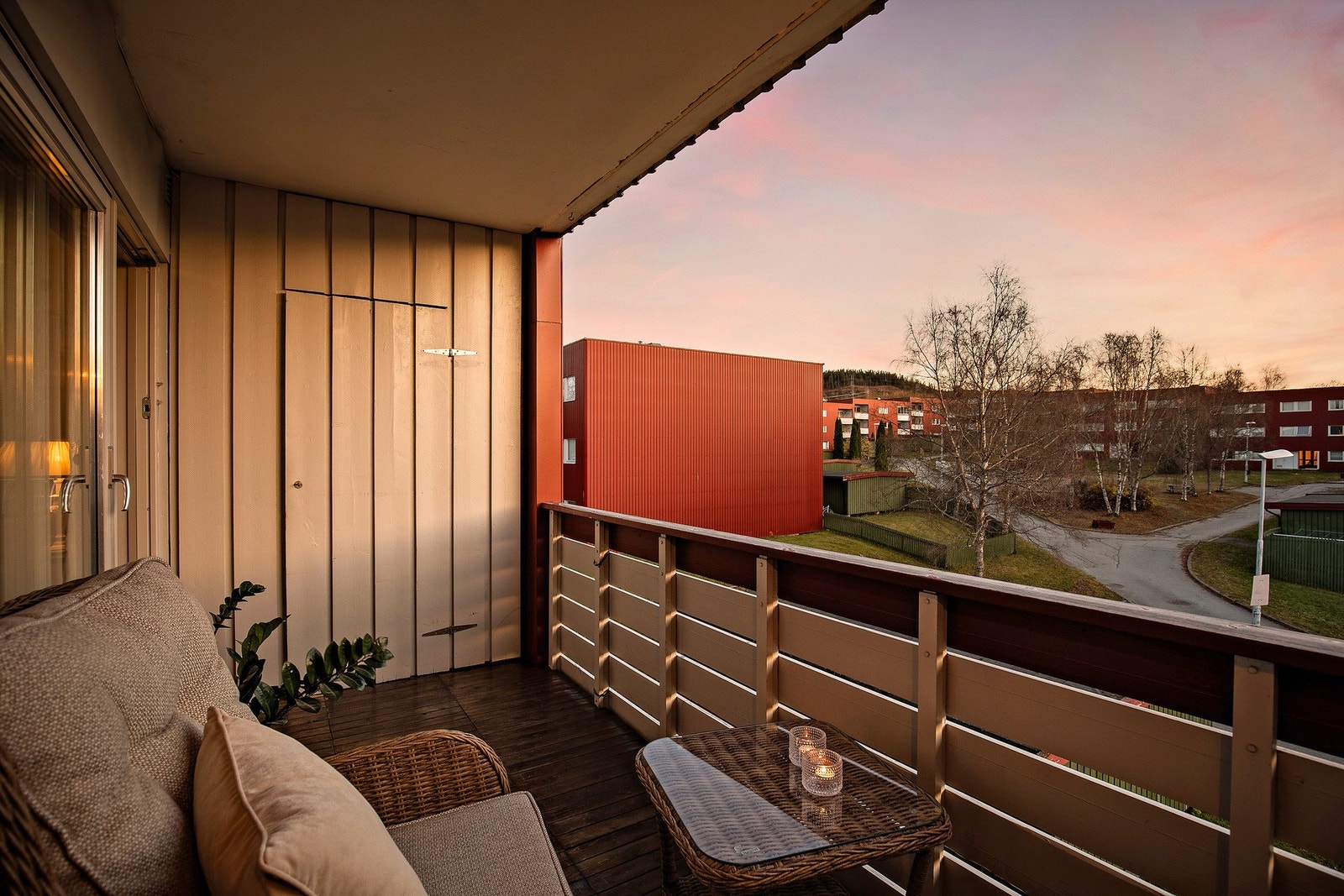 I tilknytning av balkongen får du en praktisk bod på 3 kvadratmeter. Galleribilde