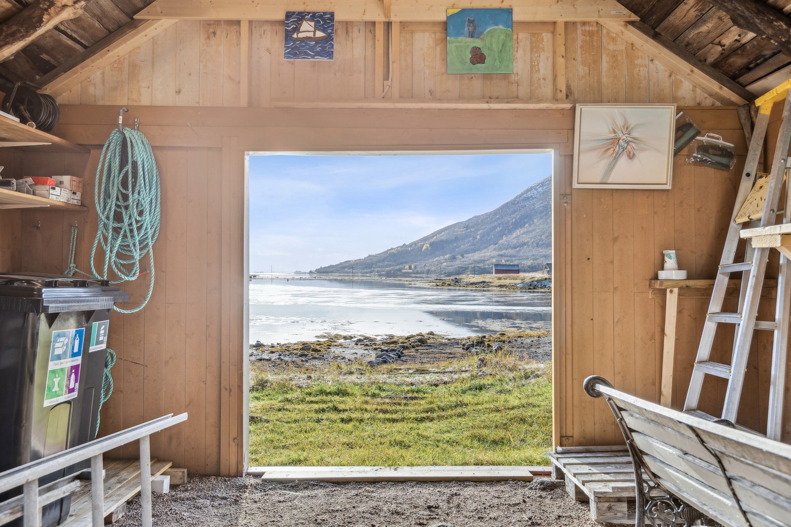 - Tenk å kunne sette ut båten på varme sommerdager. Galleribilde