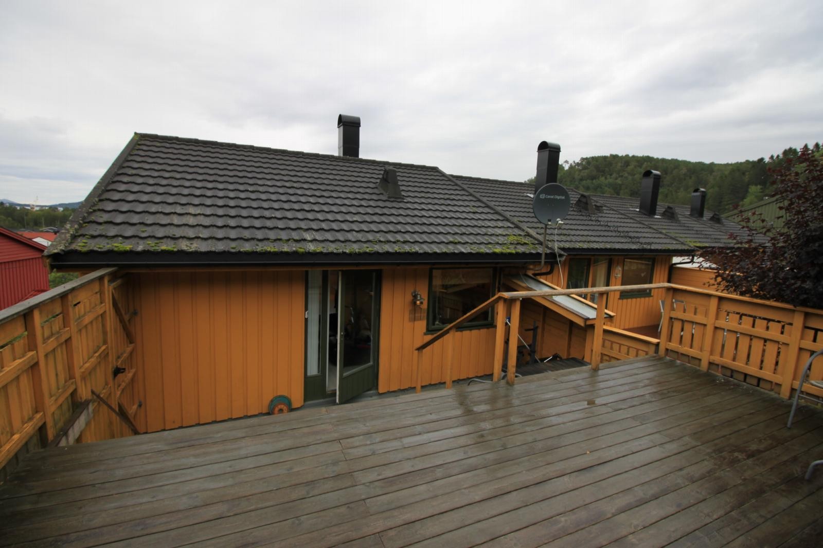 Stor platting på baksiden av huset Galleribilde