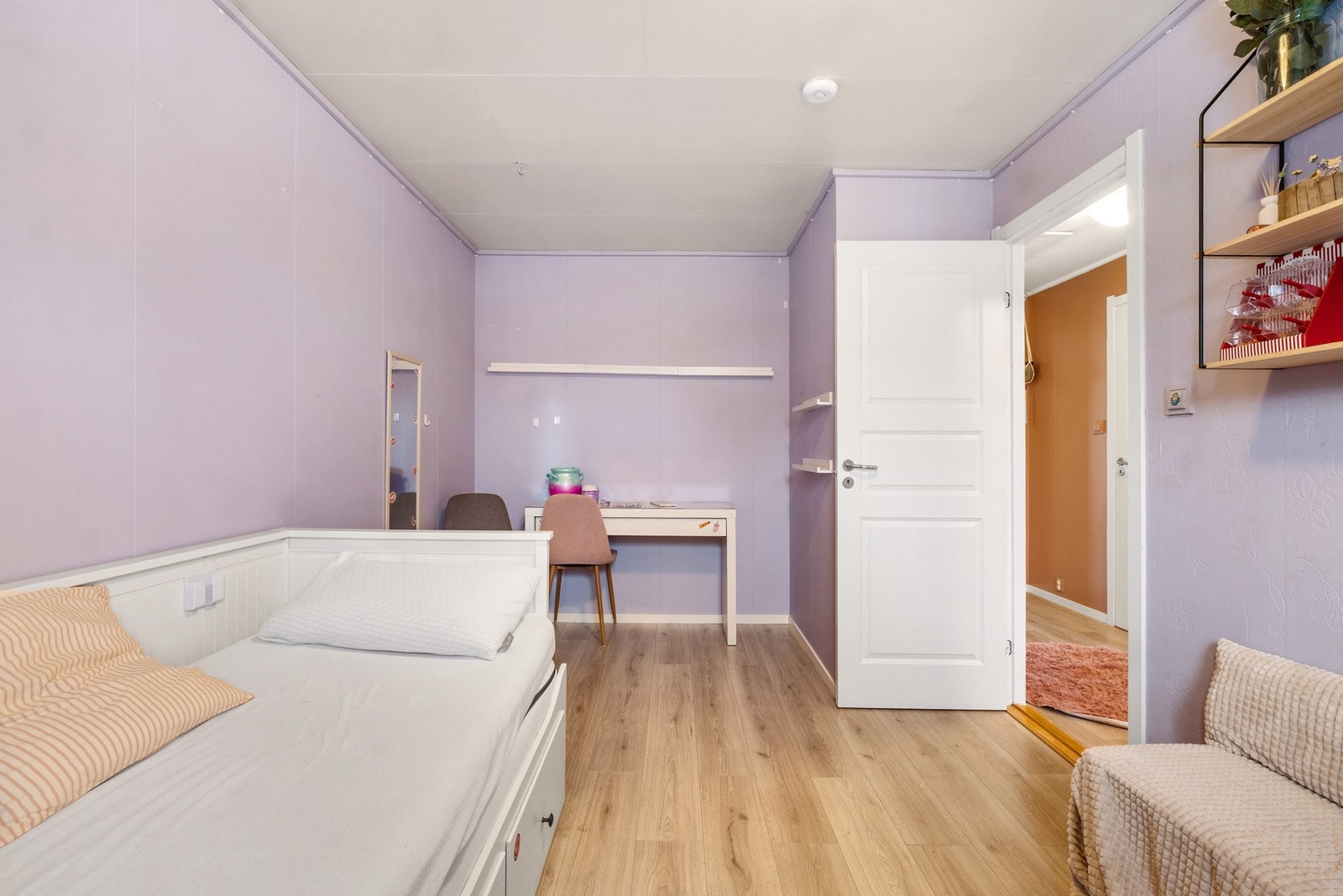 Men kan benyttes etter behov som til gjesterom eller kontor. Galleribilde