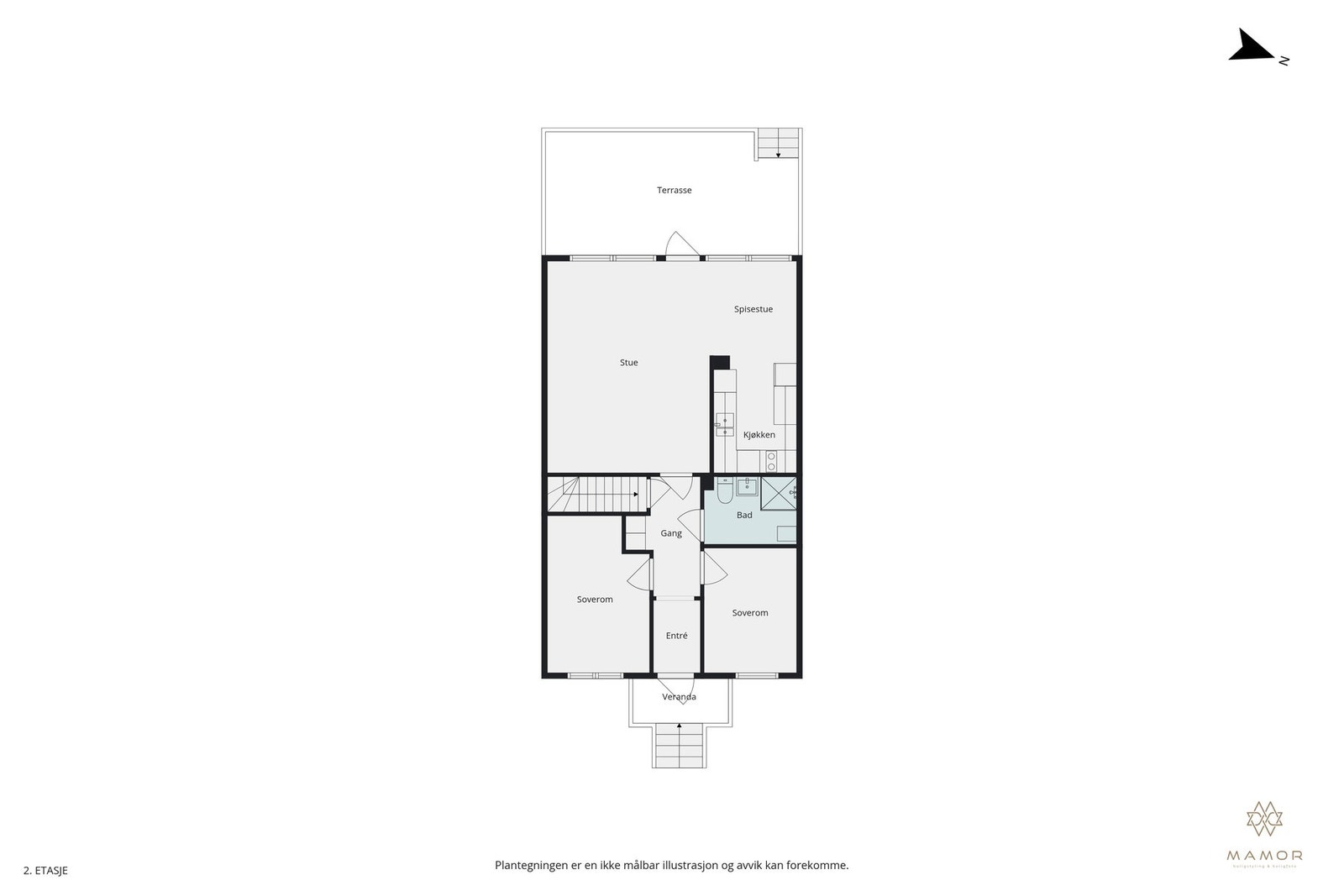 Plantegning. Galleribilde