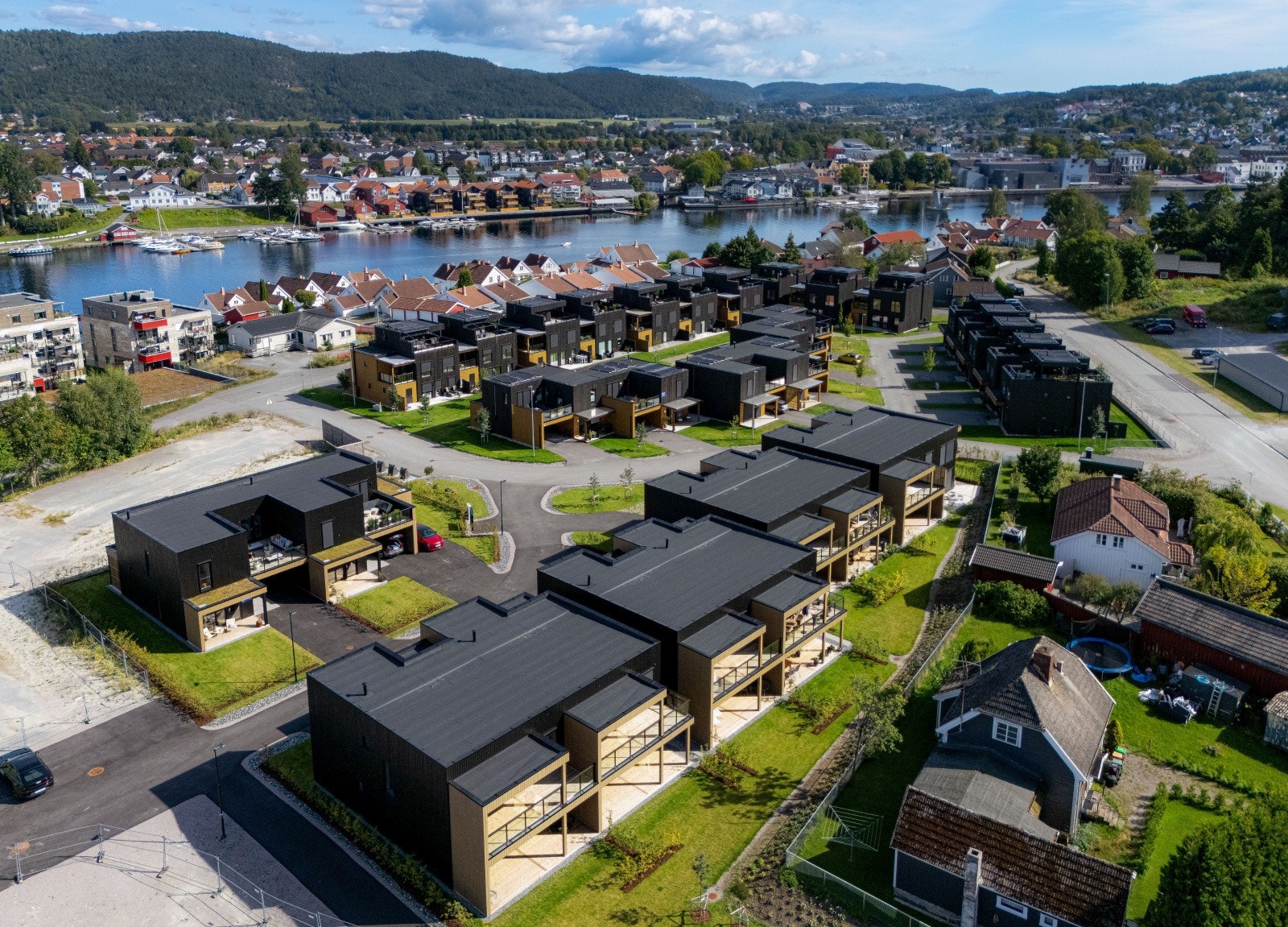 Dronefoto Galleribilde