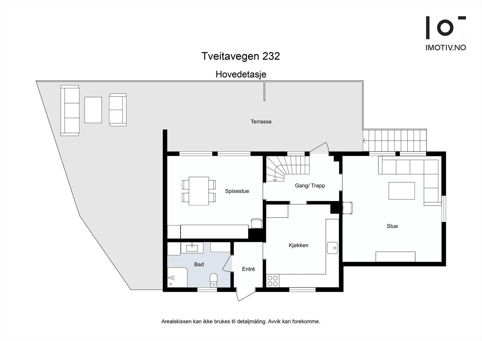 Plantegning 1. etasje Galleribilde