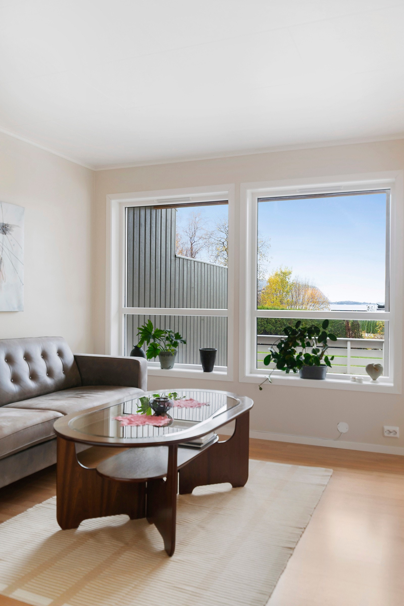 Nydelig utsikt fra stuen. Galleribilde