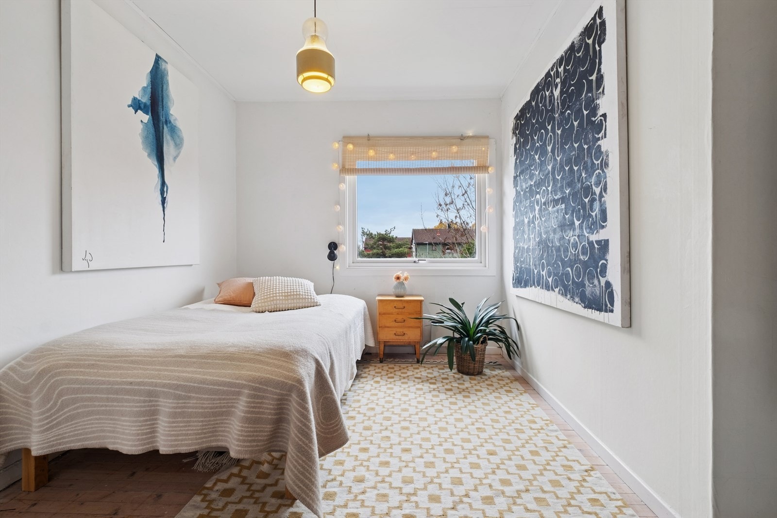 Rommene egner seg ypperlig som soverom, barnerom, gjesterom eller hjemmekontor. Galleribilde