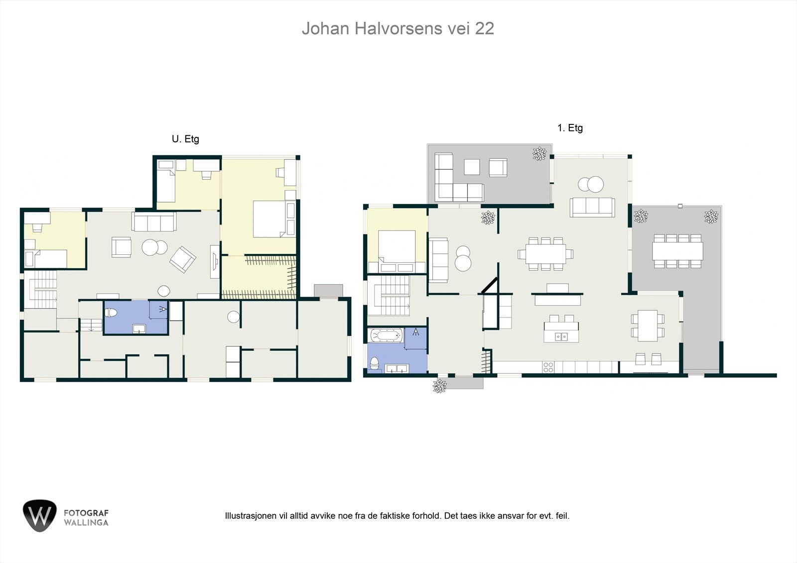 Plantegninger samlet Galleribilde