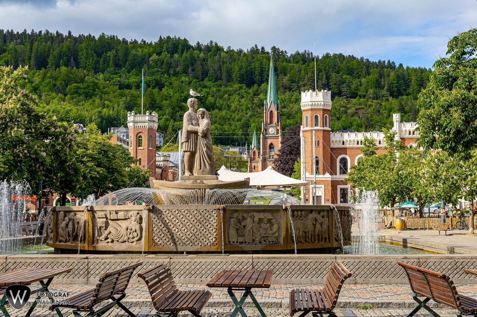 Bragernes torg Galleribilde