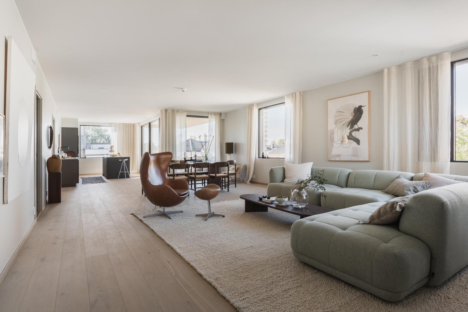 A2 er en utsøkt leilighet med svært gjennomtenkte løsninger og kvalitet i hvert eneste ledd.