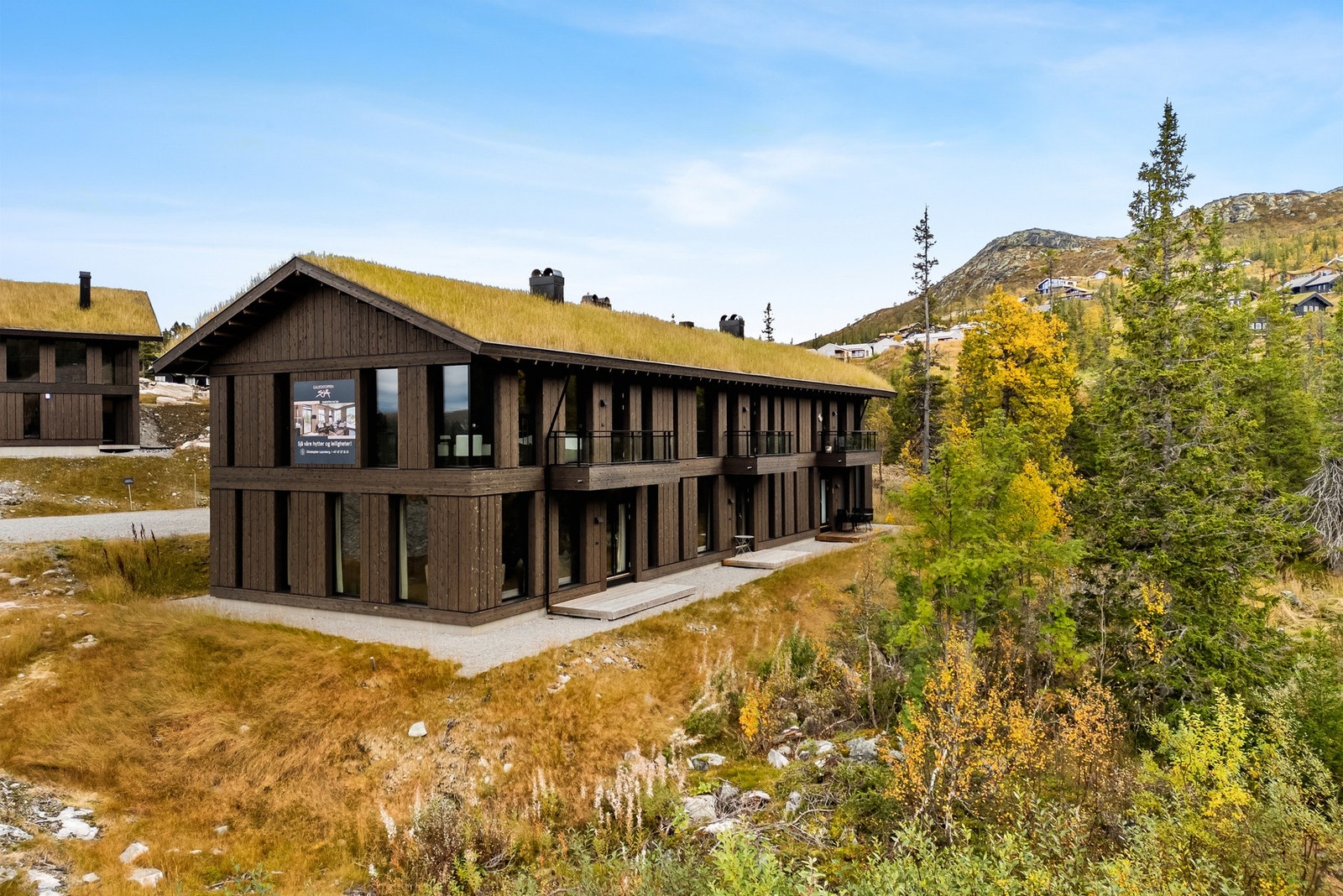 Leilighet D23 øverst på nærmeste hjørne Galleribilde