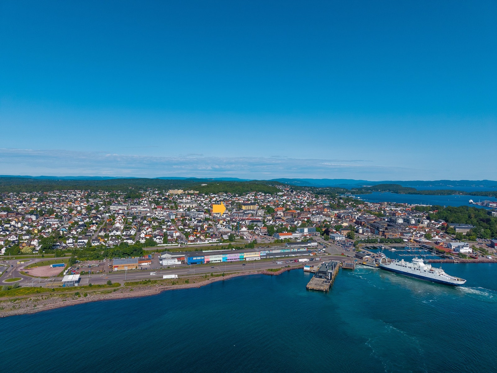Belilggende i sentrum av Horten med gangavstand til det meste Galleribilde