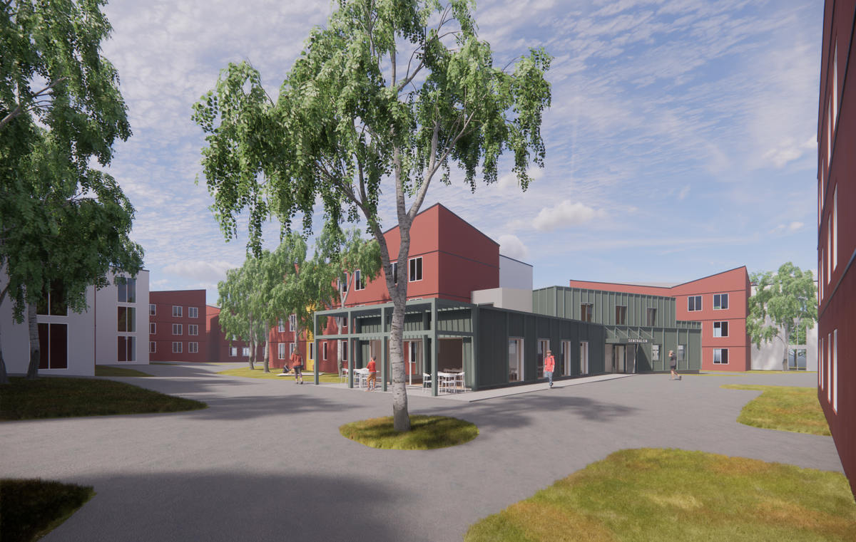 Nytt fellesbygg - ferdigstilles 2024 Galleribilde