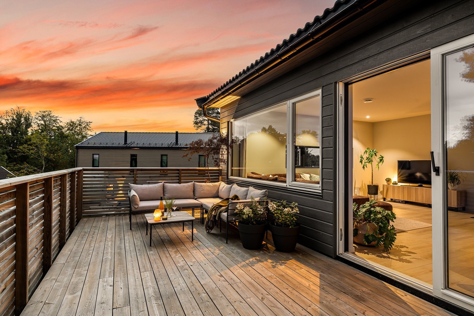 Her ligger du fredlig til i et rolig område Galleribilde