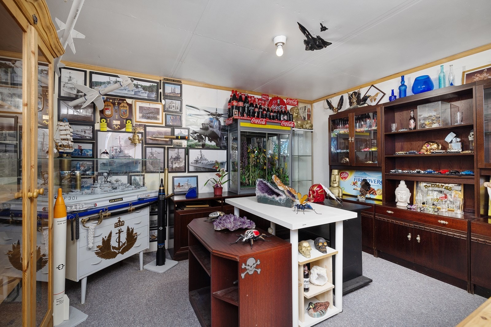 I tillegg har man flere boder som sikrer god lagringsplass. Galleribilde