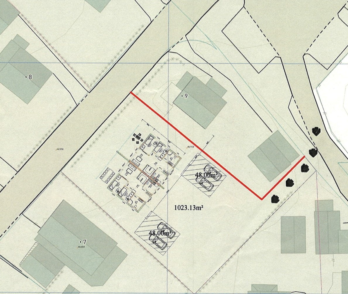 Foreslått fradeling/bebyggelse Galleribilde