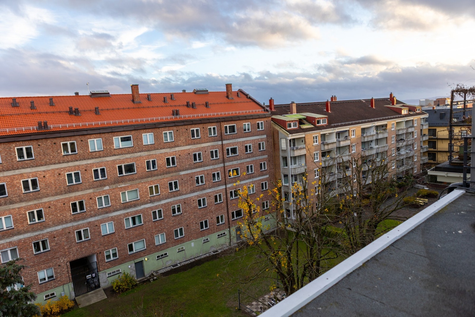 Østvendt terrasse med morgen- og formiddagssol. Galleribilde