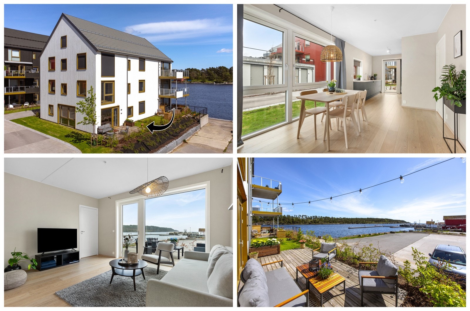 Meglerhuset & Partners Telemark v/ Eiendomsmegler MNEF Per Arne Helland har gleden av å presentere denne nydelige leiligheten på Smietangen i Langesund. Galleribilde