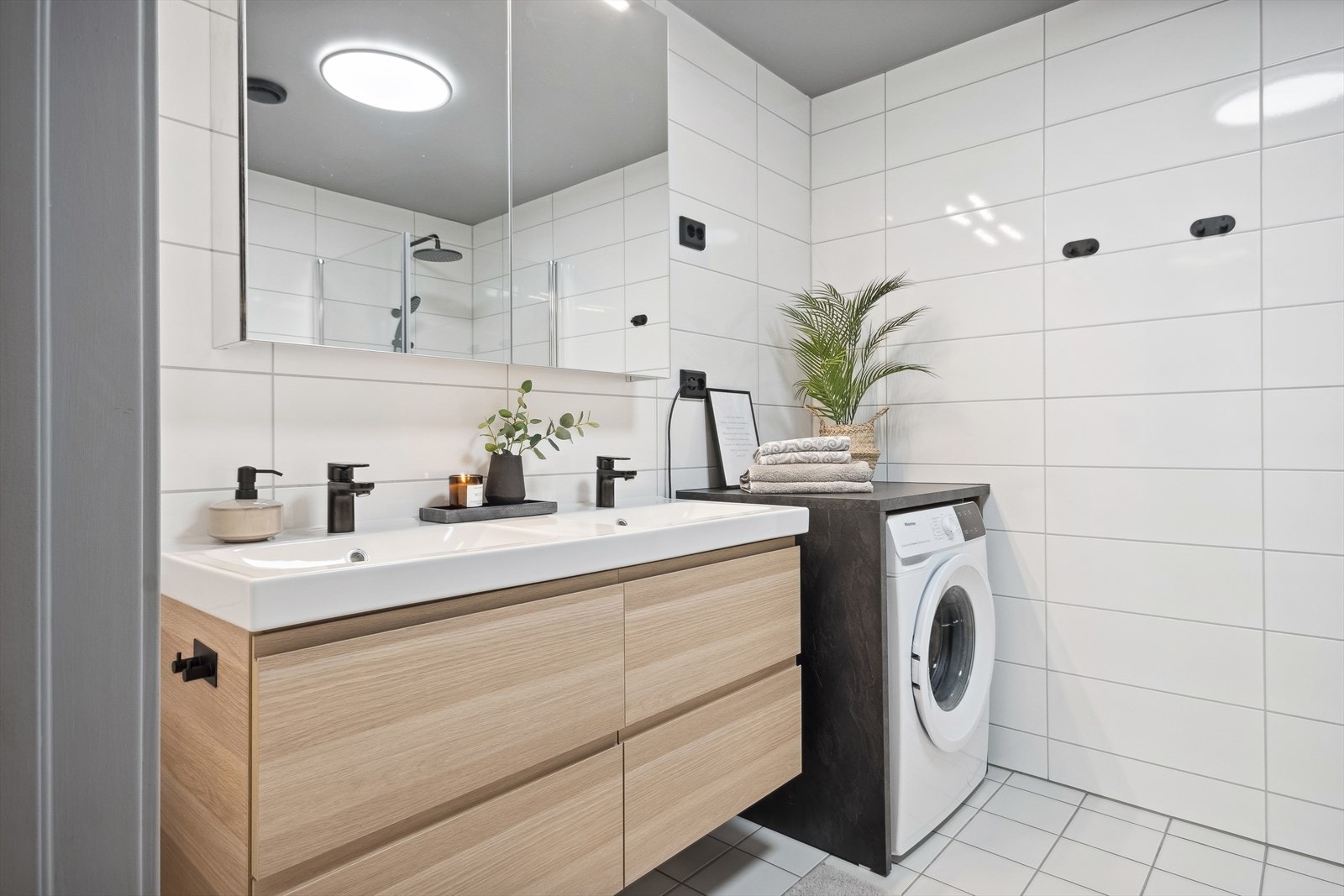 Bad med ny bademorsinnredning. Galleribilde