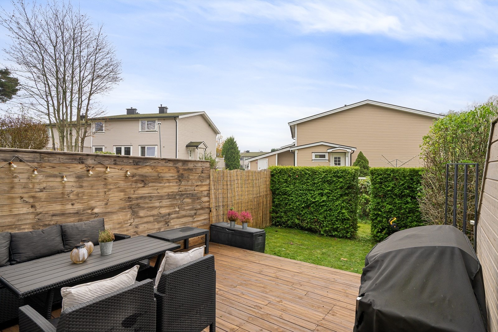 En skjermet og fin uteplass med gode solforhold. Galleribilde