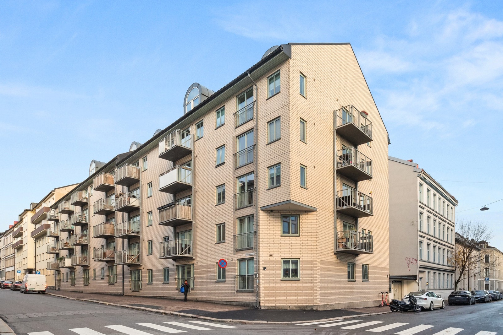 Fasade - Veldrevet borettslag med 39 andeler. Galleribilde