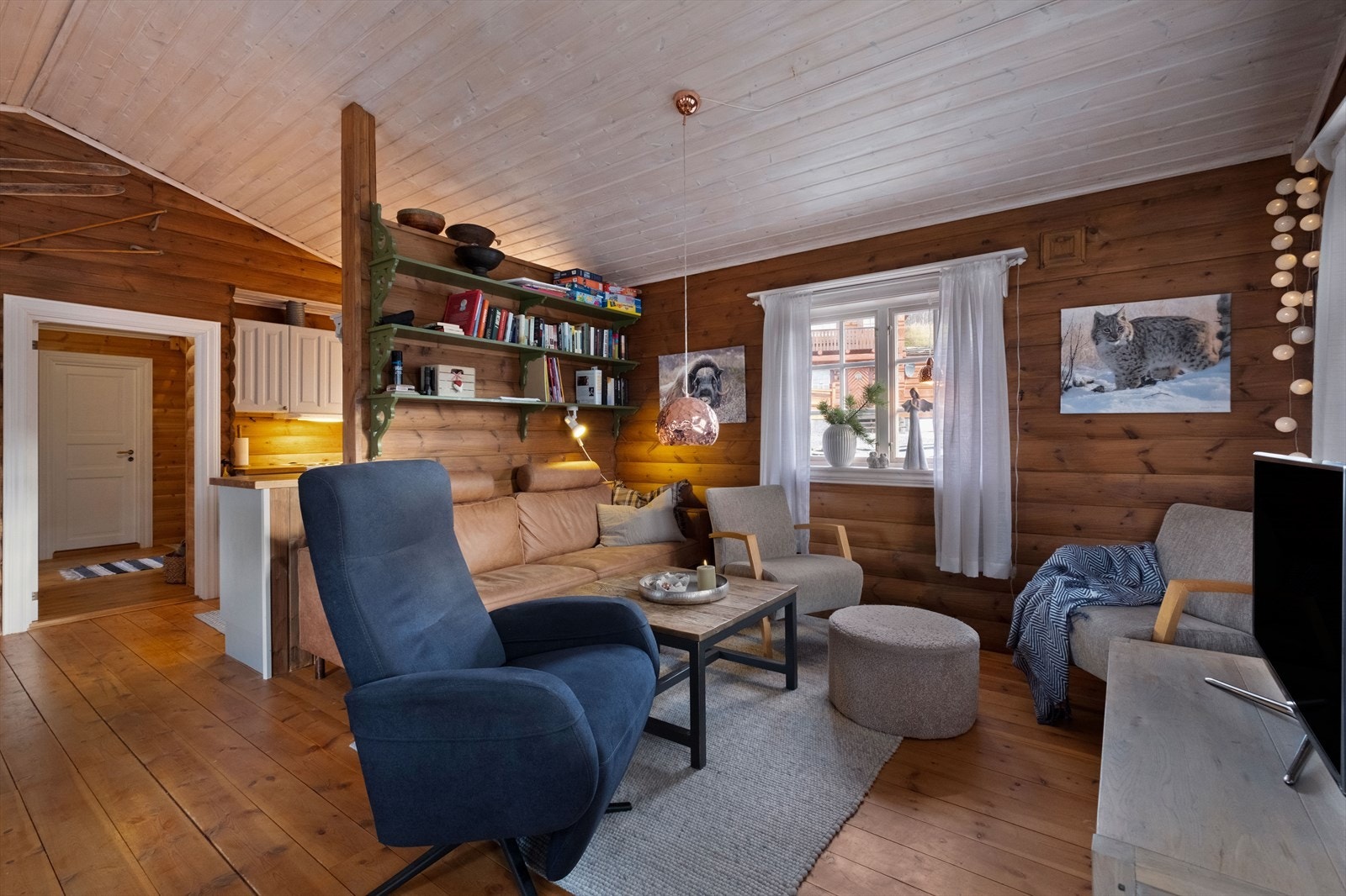 Ideell plass for avslapping etter en dag ute i naturen. Galleribilde