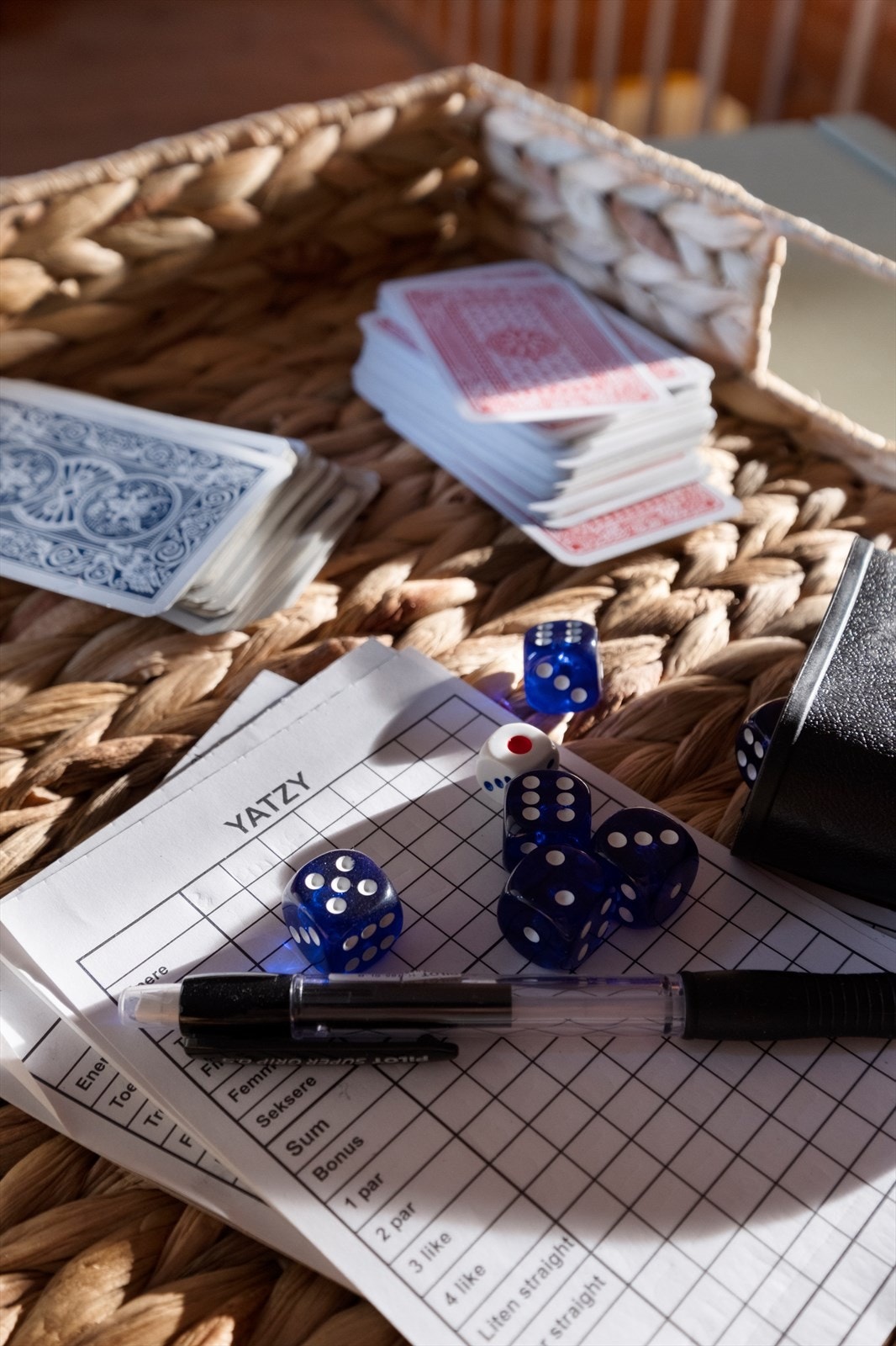 Her ligger alt til rette for koselige spillkvelder med familie og venner. Galleribilde