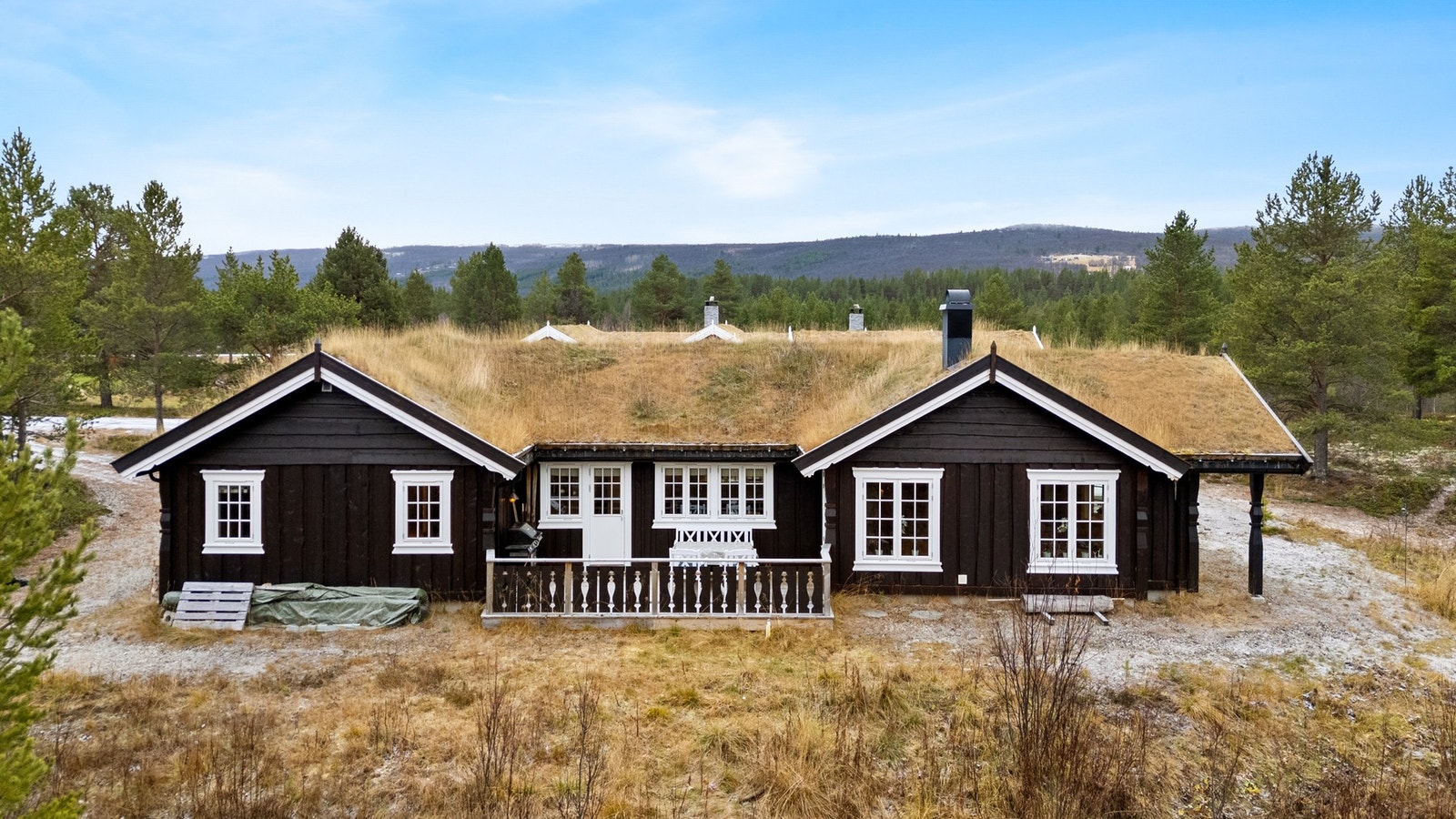 Hytta ble oppført i 2013 og er på 145m². Galleribilde