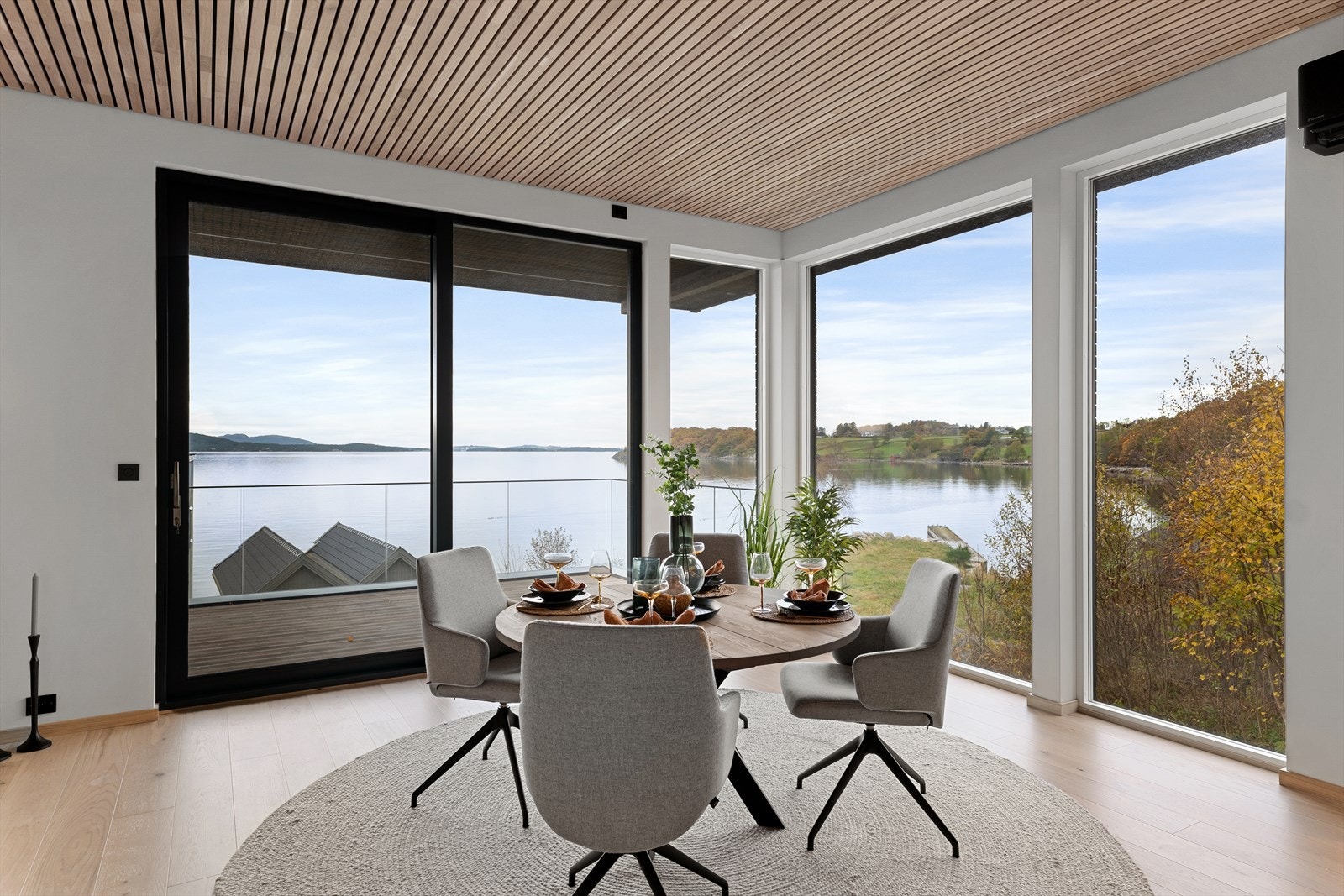 Pen terrasse dør i aluminium Galleribilde