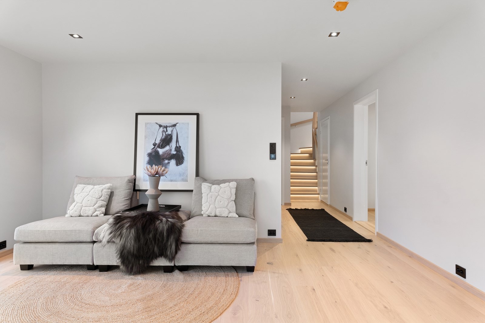 Gulvvarme i stue Galleribilde