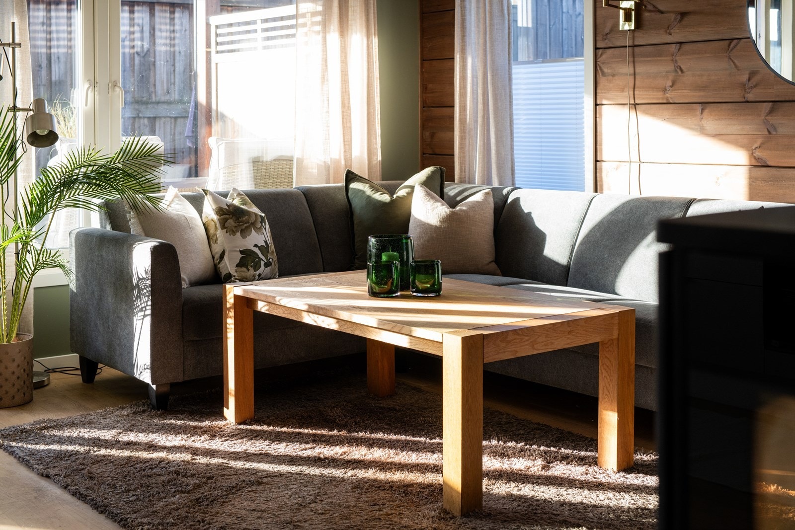 Her har du godt med plass til sofa etter ønske! Galleribilde