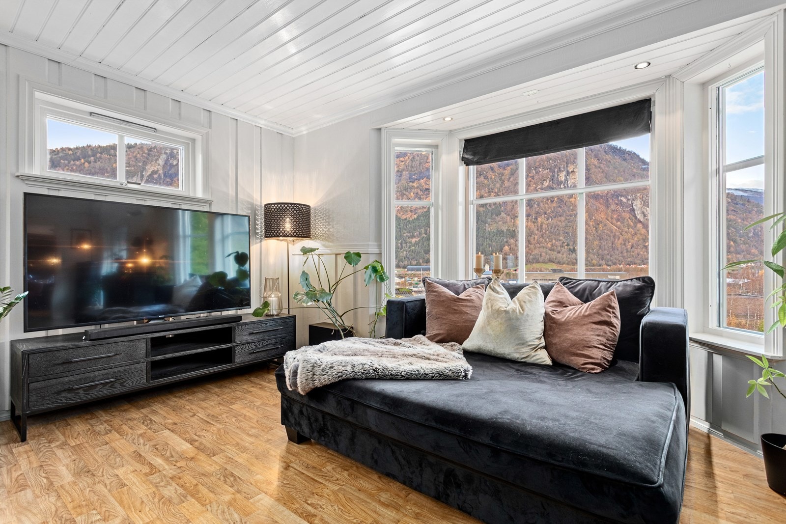 Bustaden har innlagt fiber. Galleribilde