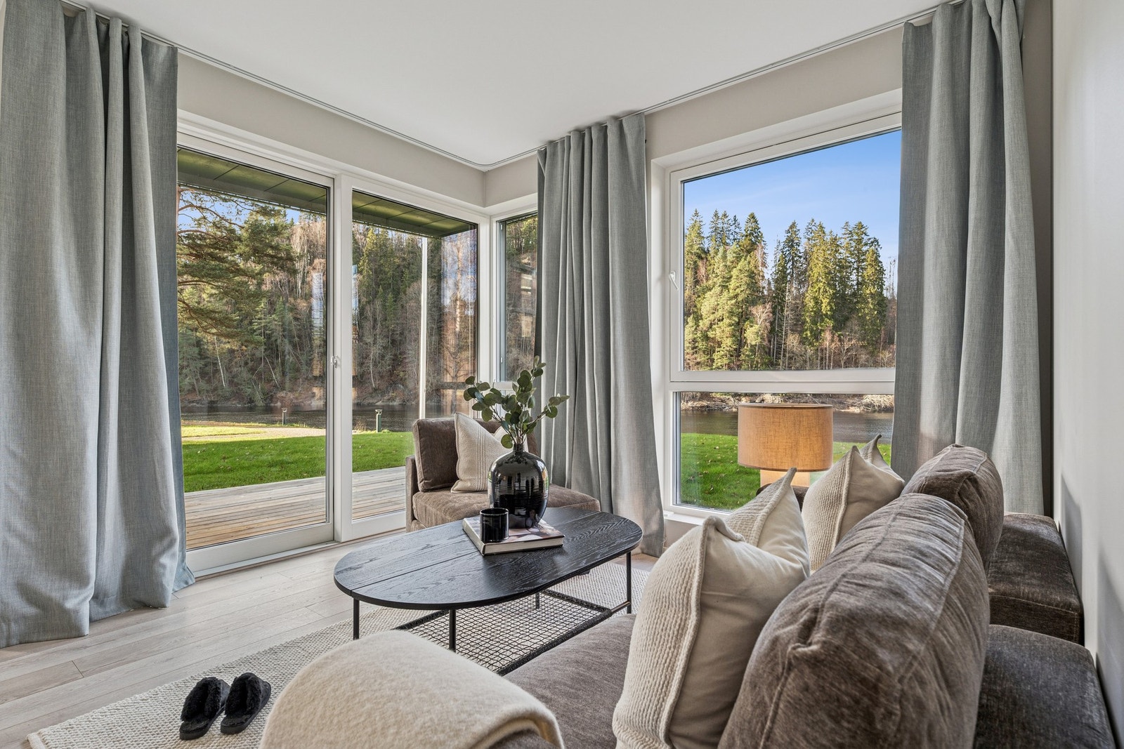 Fantastisk utsikt fra stuen! Galleribilde