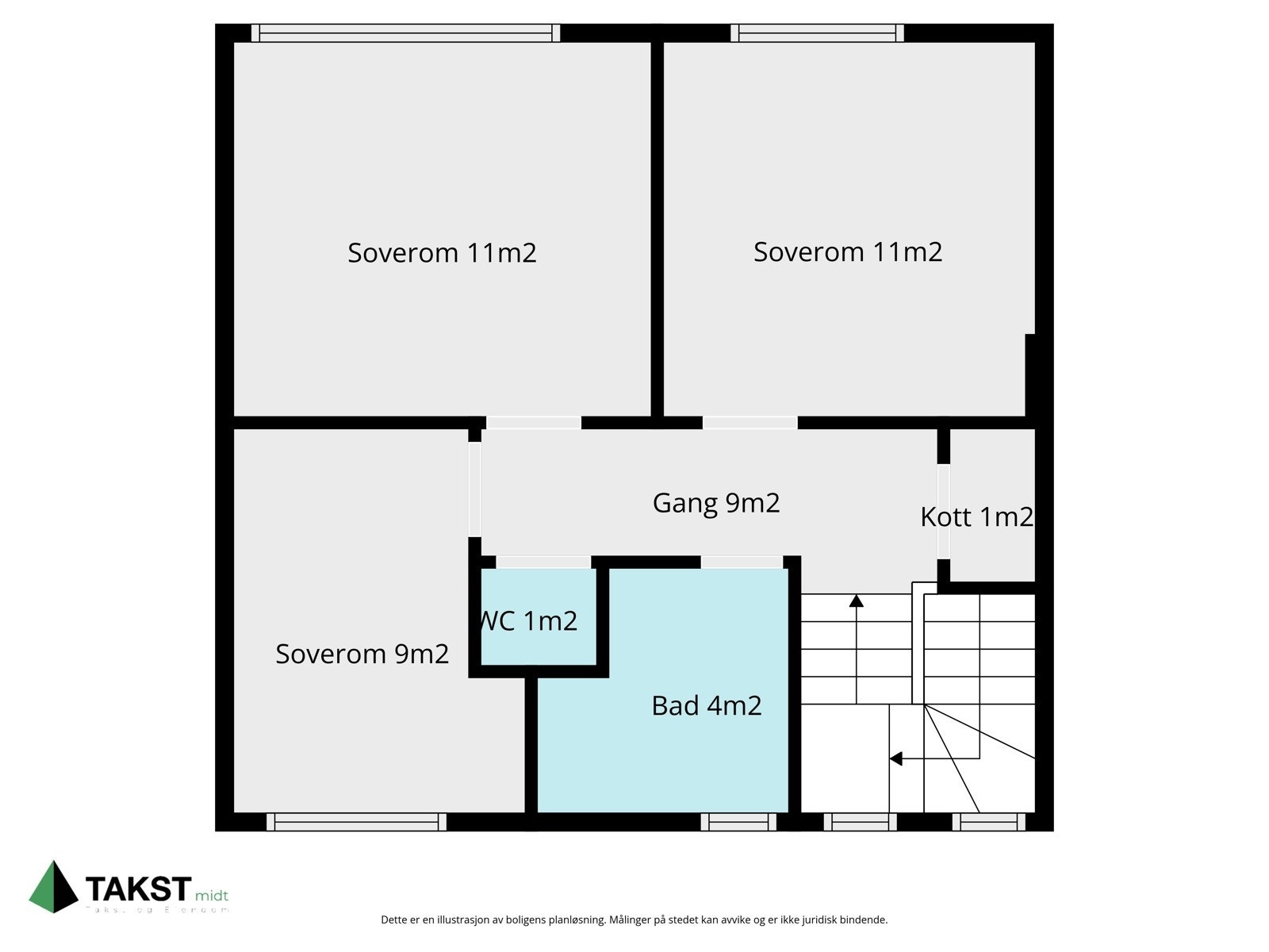 skisse 2.etg Galleribilde