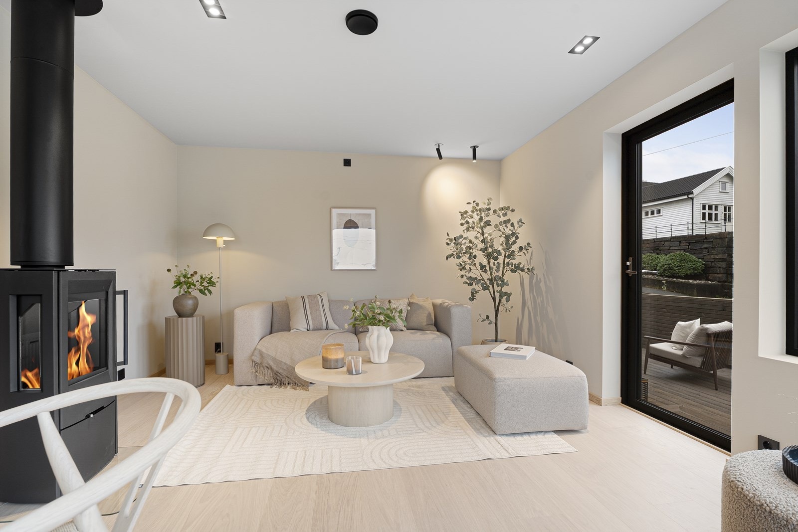 Hovedetasjen har universell utforming med livsløpsstandard Galleribilde