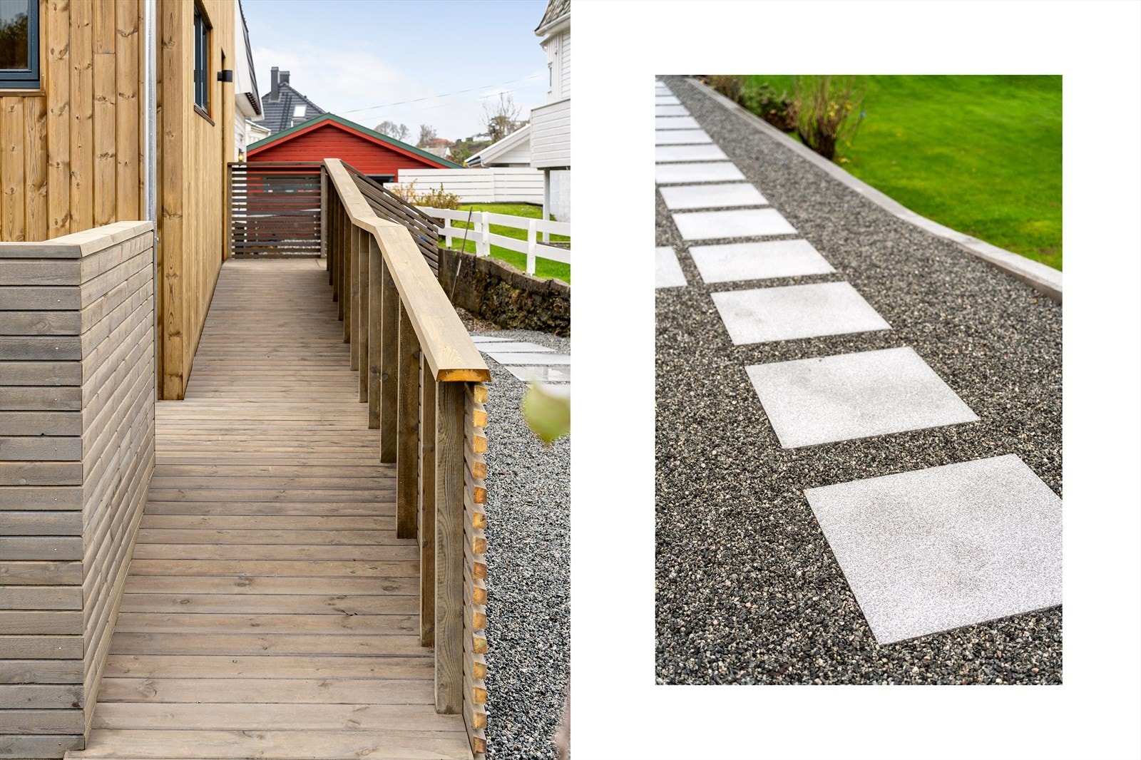 Gode fremkomlighet med rampe opp til inngangspartiet Galleribilde