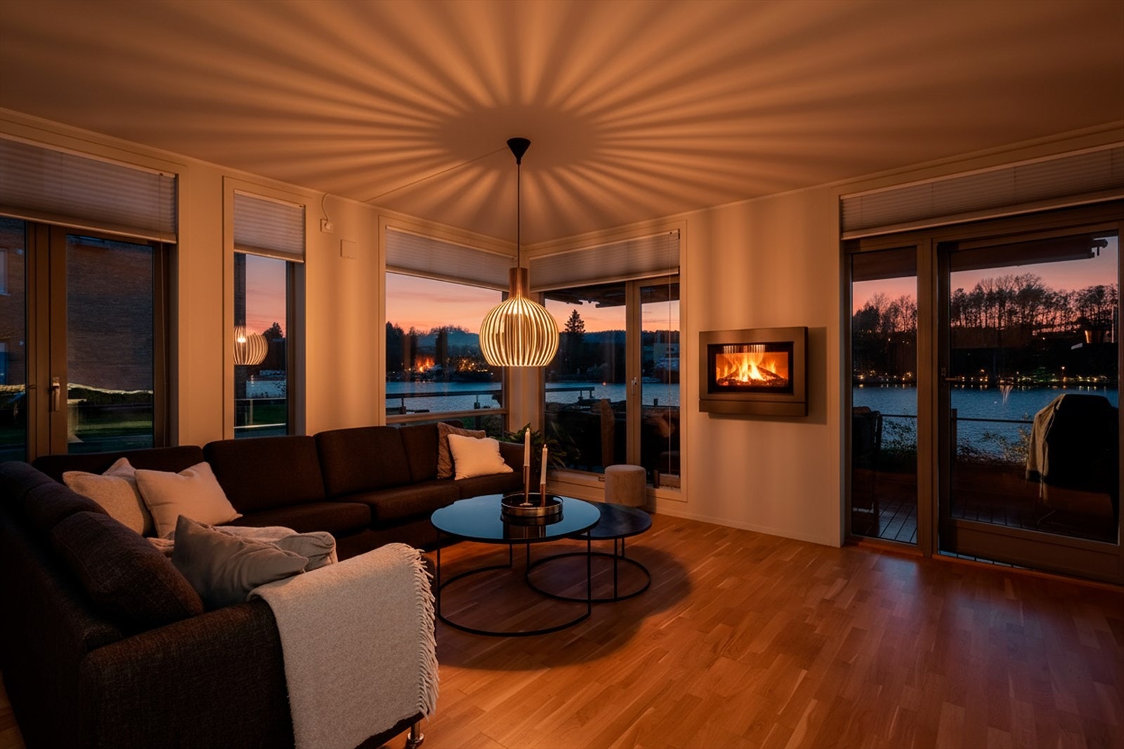 Kveldsstemning Galleribilde