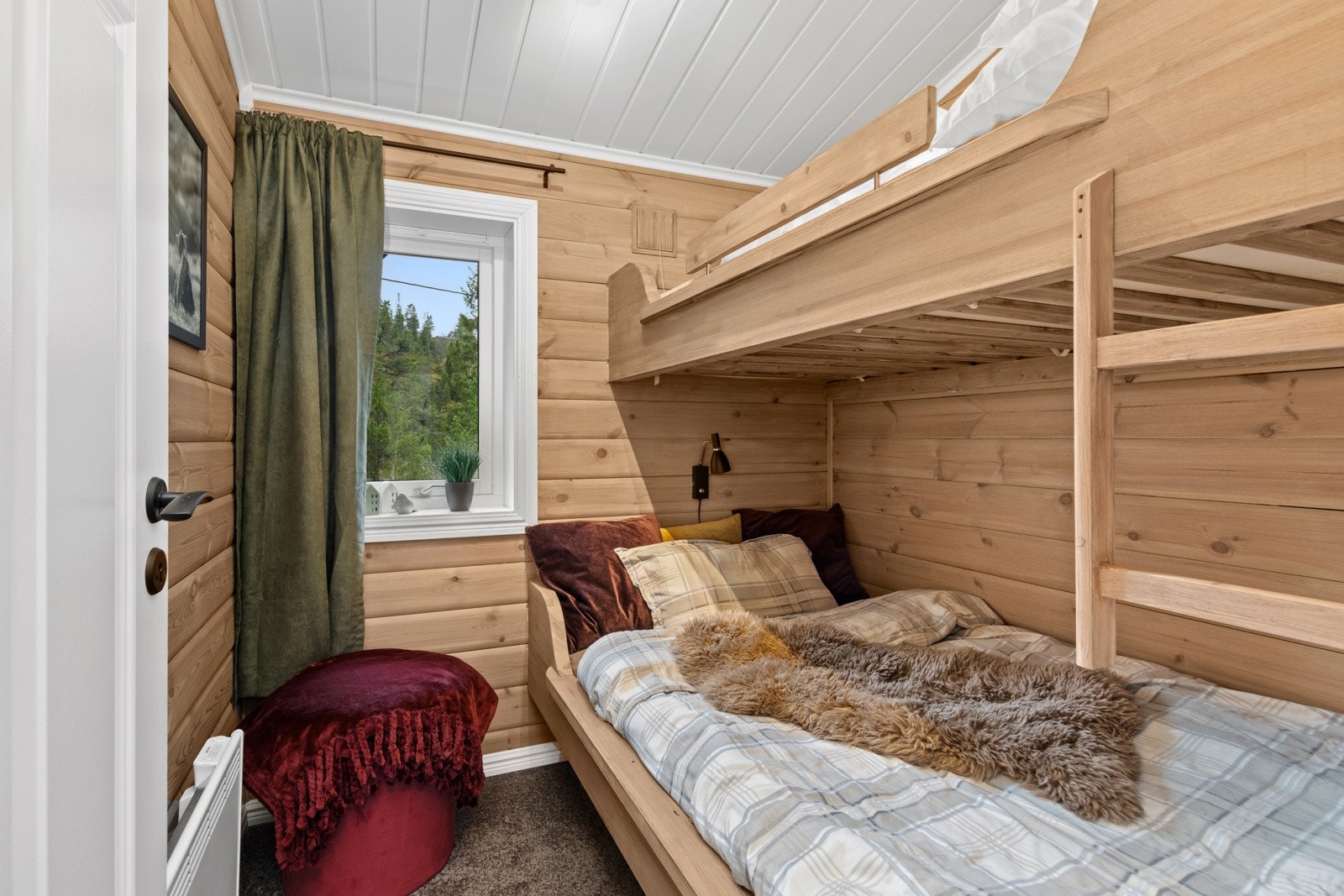 Køyesenger medfølger i handelen (2 stk). Galleribilde