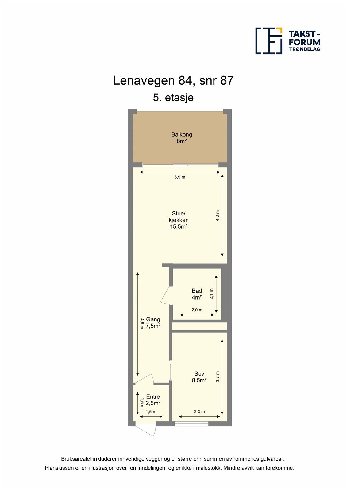 Planskisse. Galleribilde