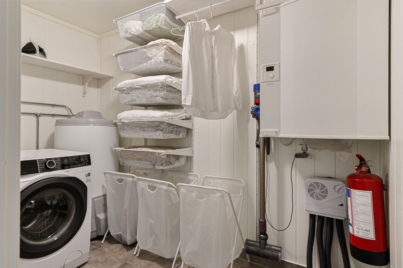 Teknisk rom/bod. Galleribilde