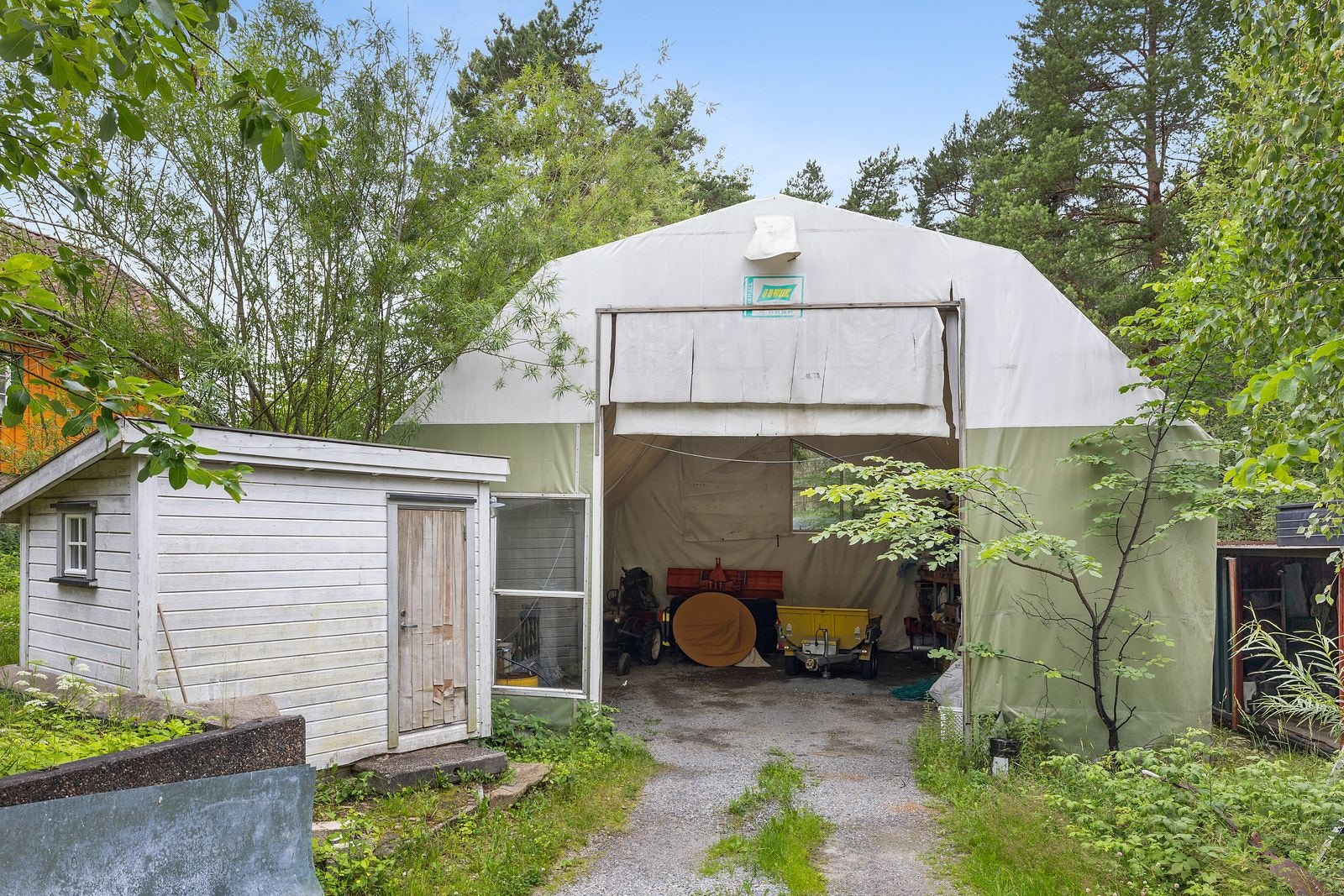 Lagertelt. Galleribilde