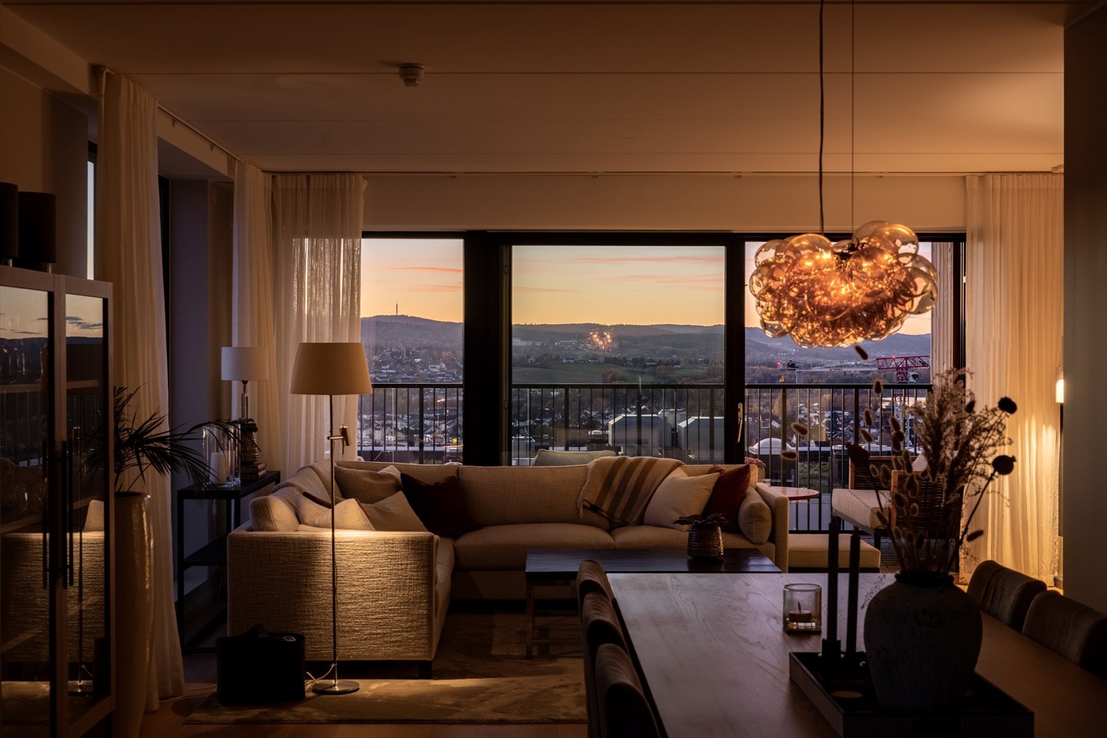 Sjeldent god utsikt og stemning. Galleribilde